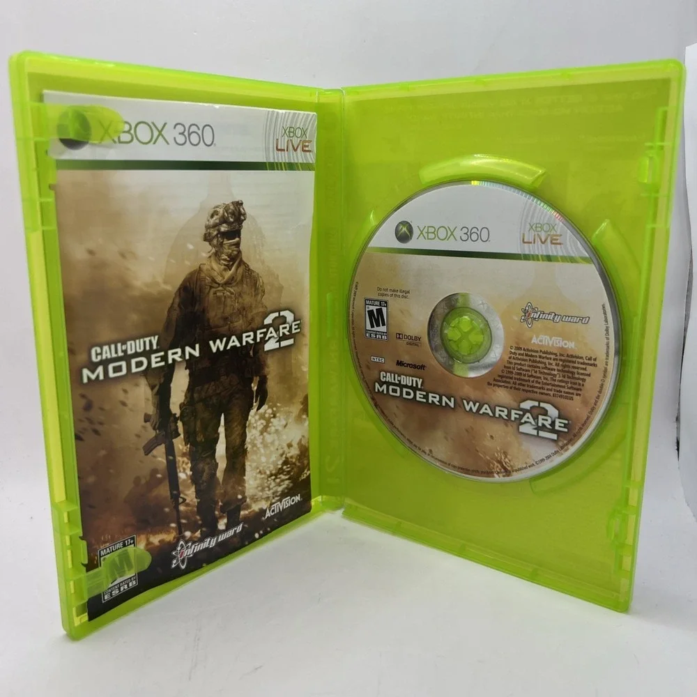 Call of Duty: Modern Warfare 2 (Microsoft Xbox 360, 2009) CIB Tested and Working